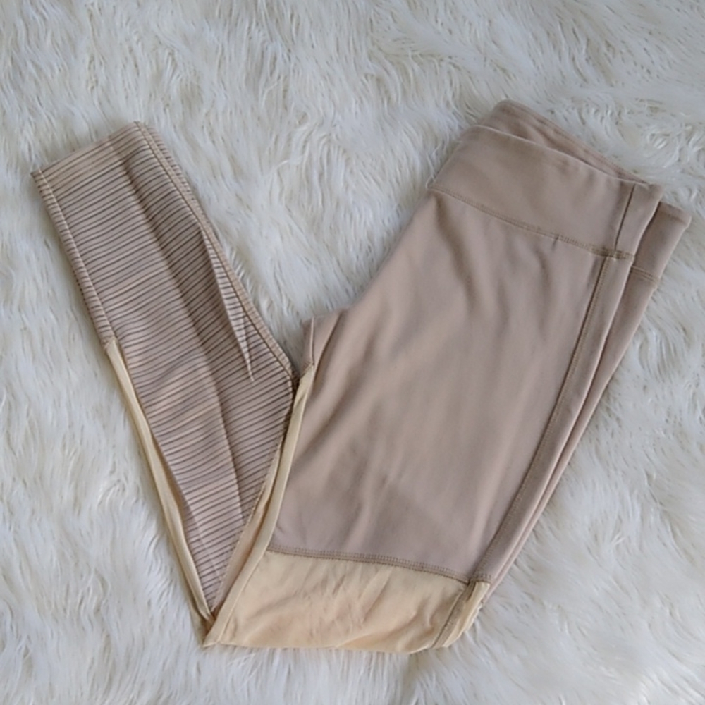 Electric Yoga Almost Nude Mesh Inset Legging - Large - Picture 6 of 15